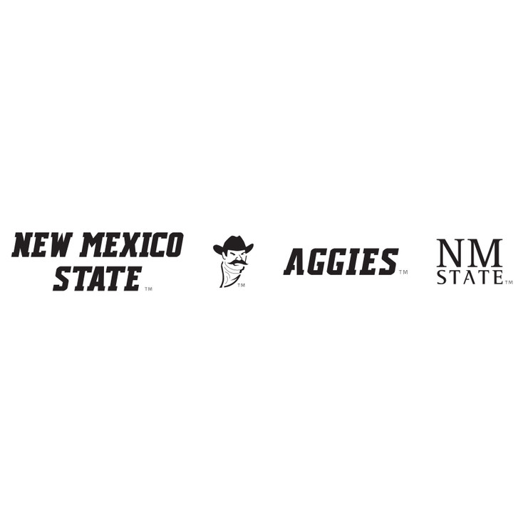 NMSU New Mexico State University Aggies Metal Fire Pit Strip Details