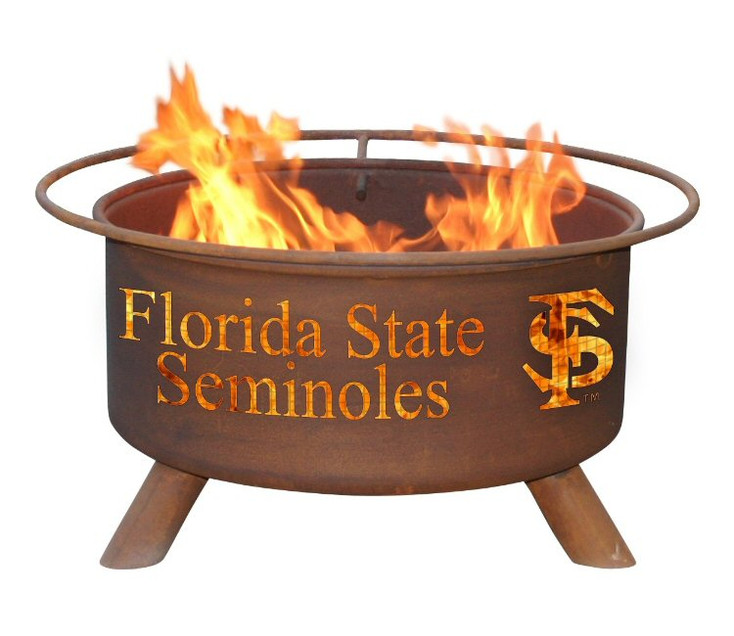 Florida State University Seminoles Metal Fire Pit