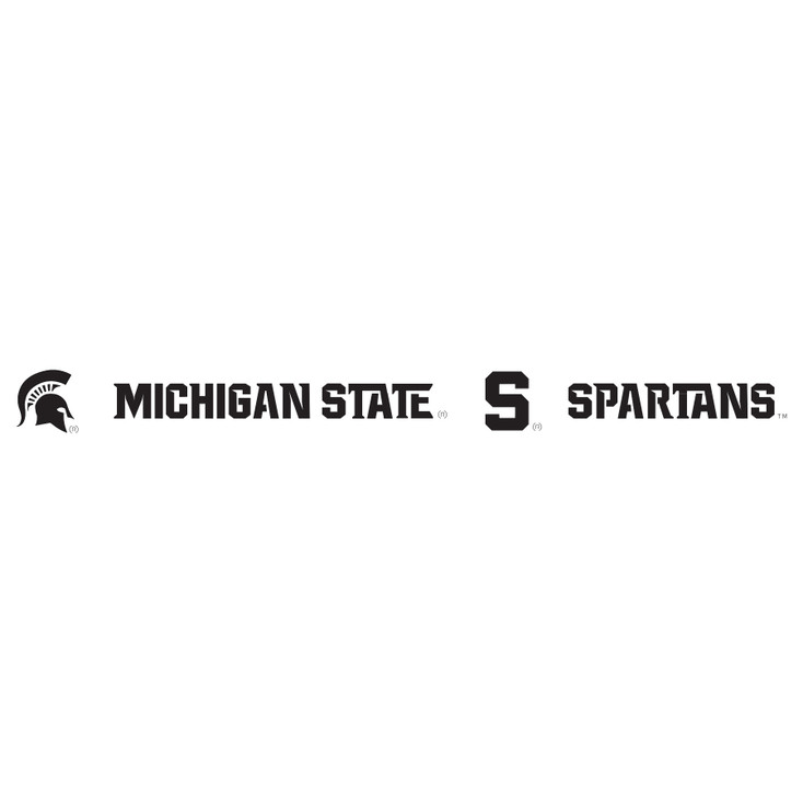 Michigan State University Spartans Metal Fire Pit Strip Details