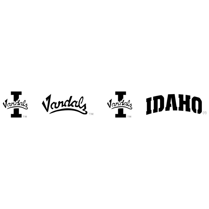 University of Idaho Vandals Metal Fire Pit Strip Details