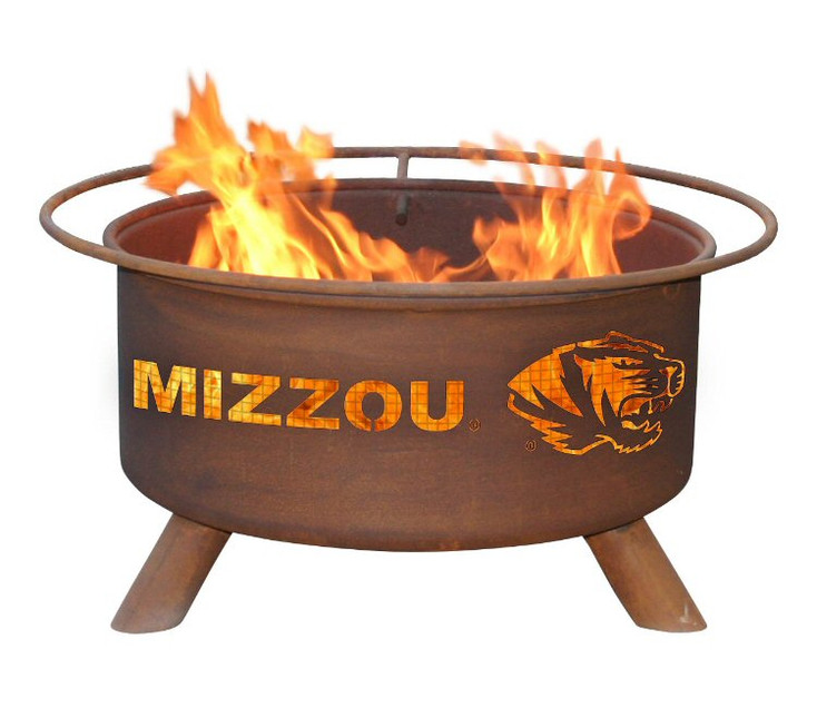 University of Missouri Tigers Metal Fire Pit