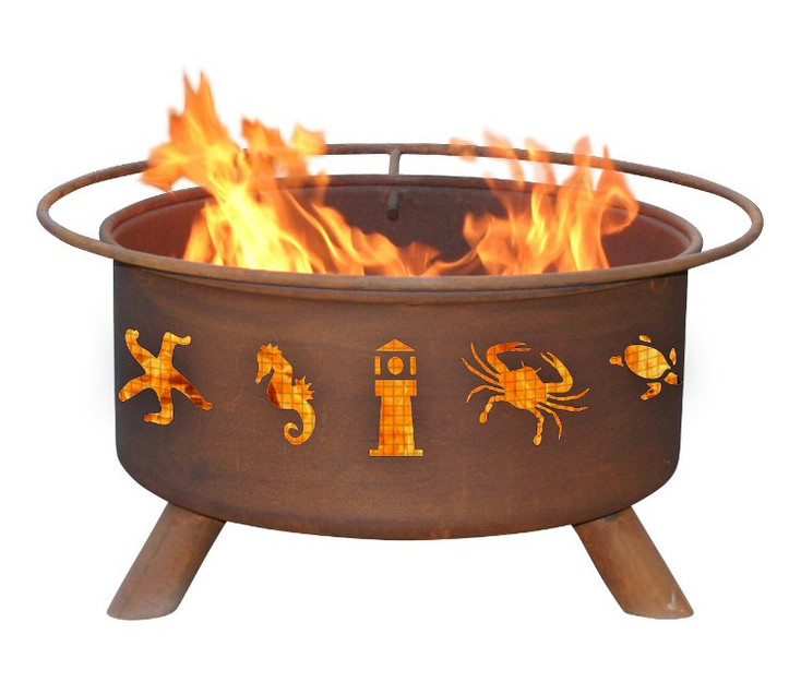 Atlantic Coast Coastal Metal Fire Pit