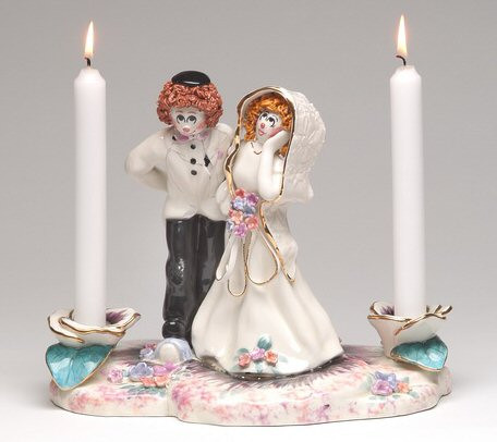 Mazel Tov Taper Candle Holder