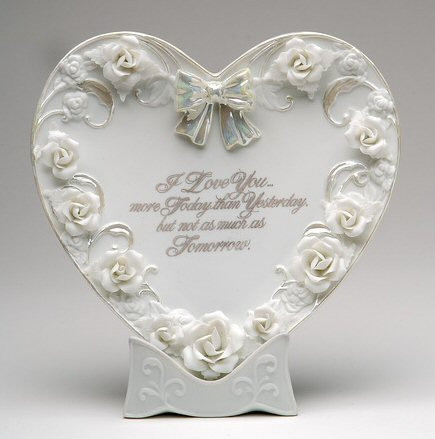 Porcelain Love Plate