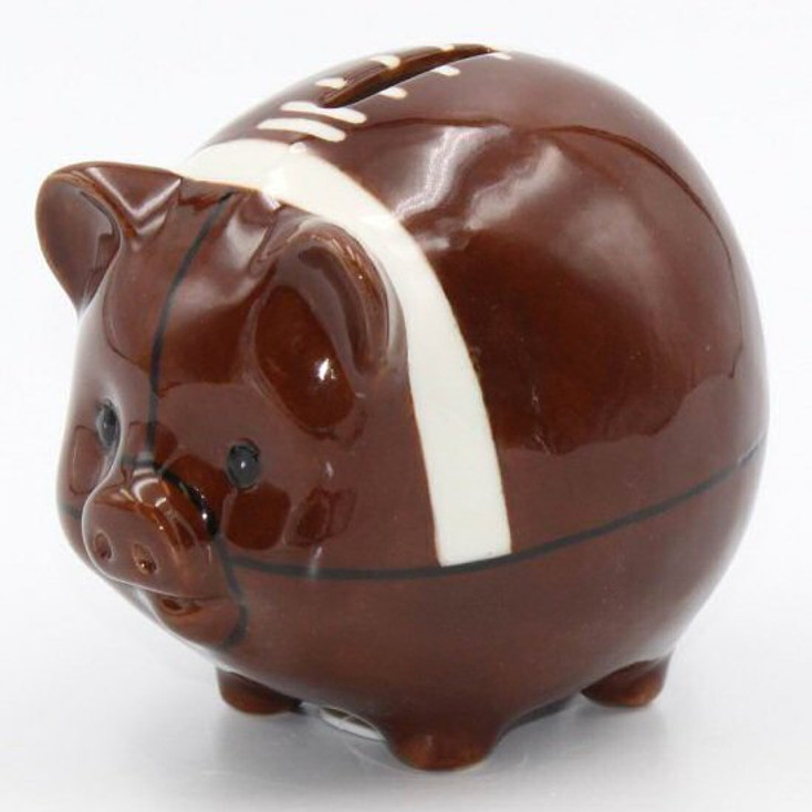 Football Porcelain Piggy Bank