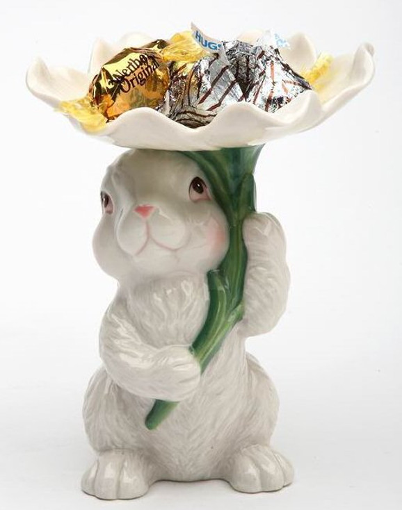Bunny Rabbit Candy Dish Holder