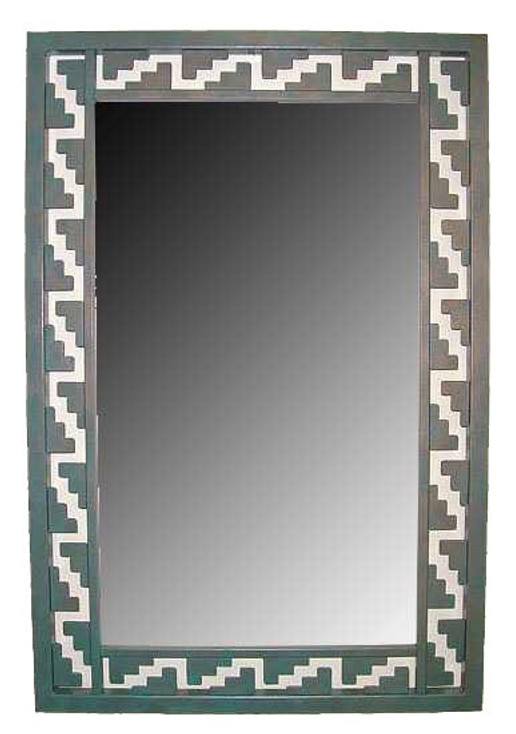 Zapotec Metal Wall Mirror