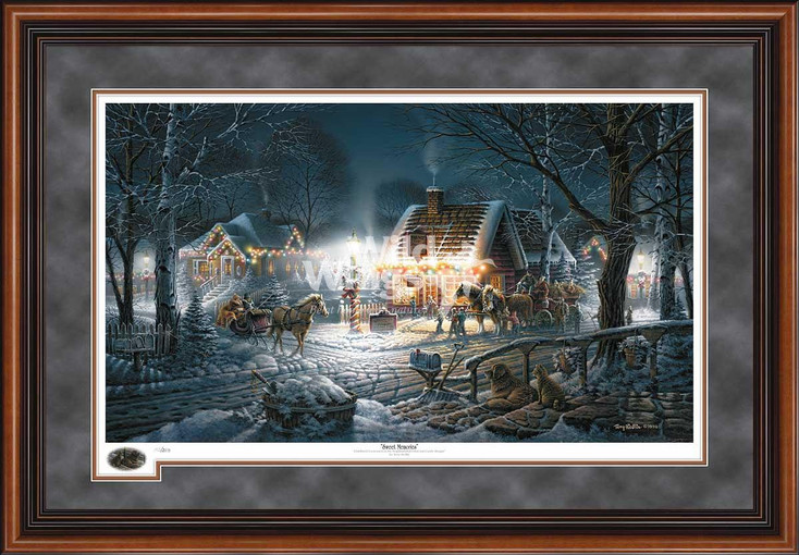 Sweet Memories Limited Edition Walnut Framed Art Print Wall Art