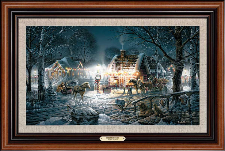Sweet Memories Limited Edition Master Framed Canvas Art Print Wall Art