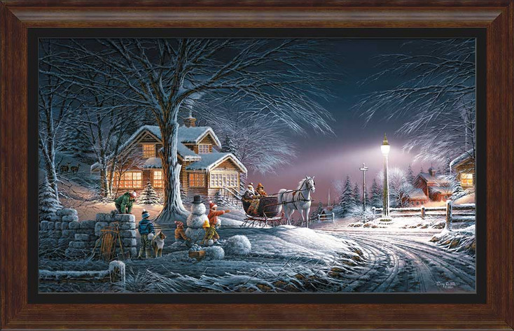 Winter Wonderland Framed Art Print Wall Art