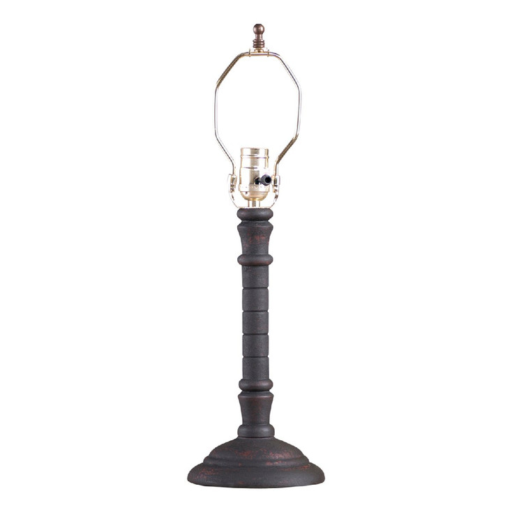 Hartford Black over Red Gatlin Table Lamp Base