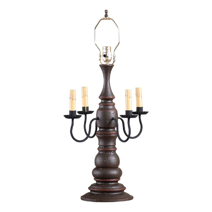 Americana Espresso Bradford Table Lamp Base