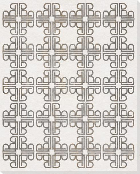 Drawn Pattern 1 Wrapped Canvas Giclee Art Print Wall Art