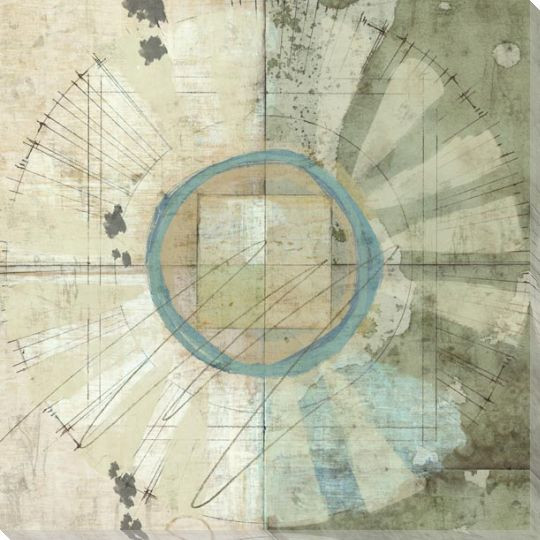 Circle Coalition Cool 7 Wrapped Canvas Giclee Art Print Wall Art