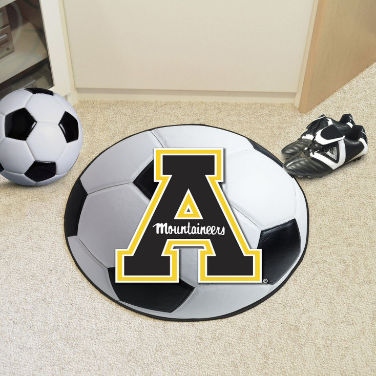 27" Appalachian State University Soccer Ball Round Mat