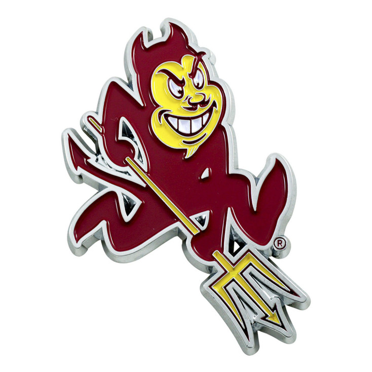 Arizona State University Red Color Emblem, Set of 2