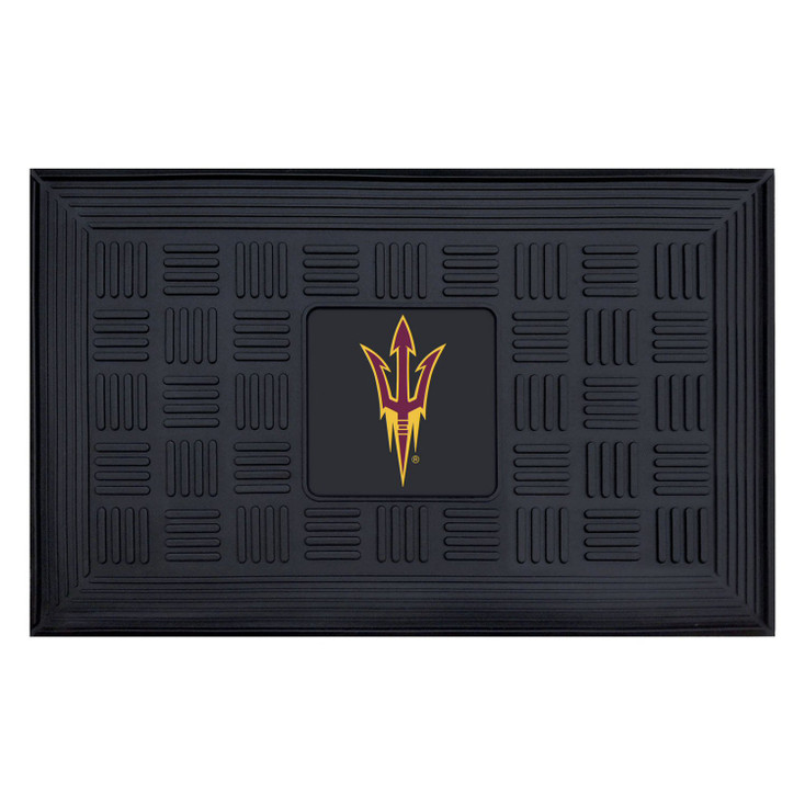 19.5" x 31.25" Arizona State University Medallion Rectangle Door Mat