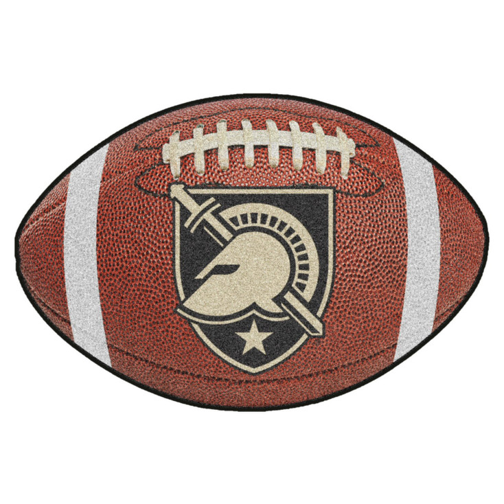 20.5" x 32.5" U.S. Military Academy (Army) Football Shape Mat