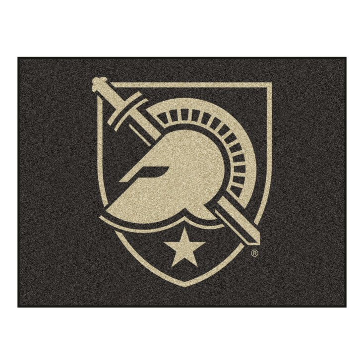 33.75" x 42.5" U.S. Military Academy (Army) All Star Black Rectangle Mat