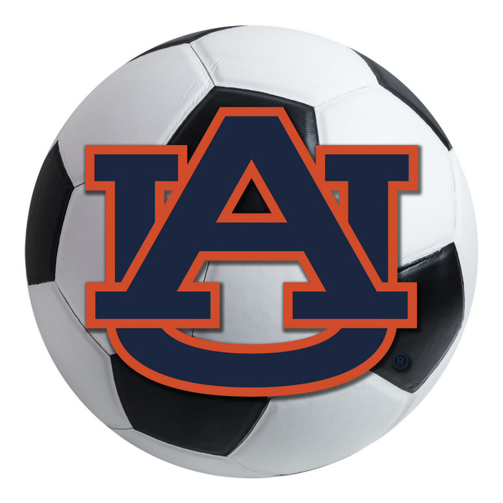 27" Auburn University Soccer Ball Round Mat