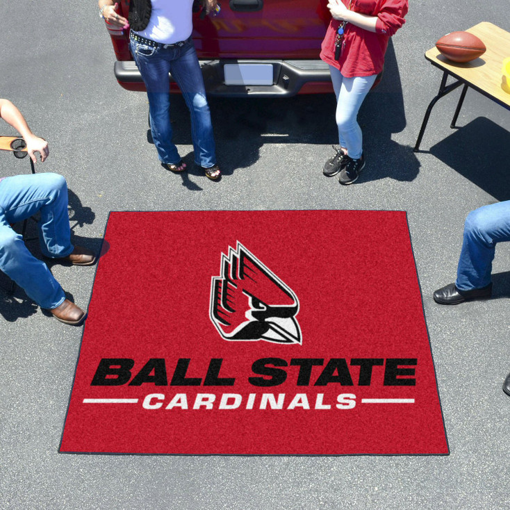 59.5" x 71" Ball State University Red Tailgater Mat