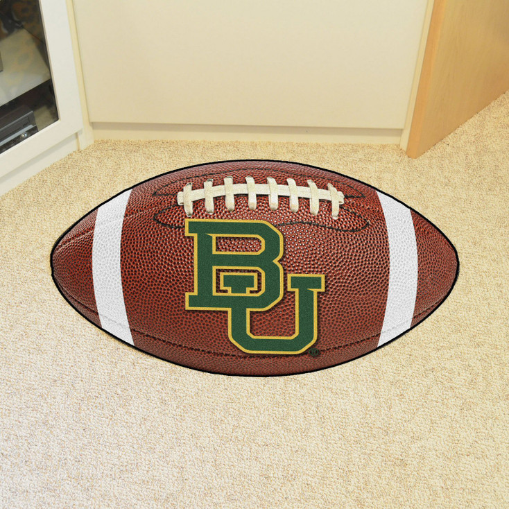 20.5" x 32.5" Baylor University Football Shape Mat