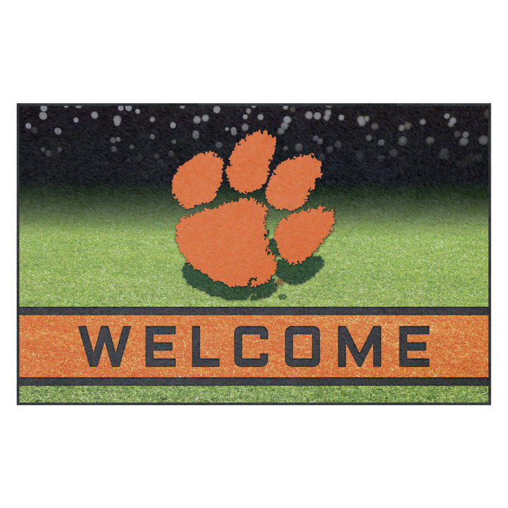 18" x 30" Clemson University Crumb Rubber Door Mat