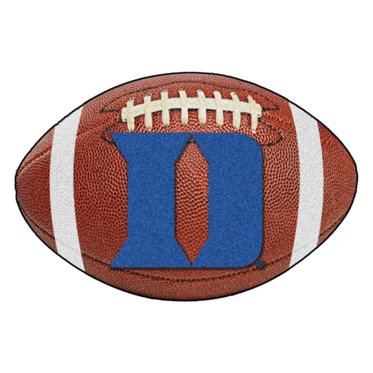 20.5" x 32.5" Duke University Football Shape Mat