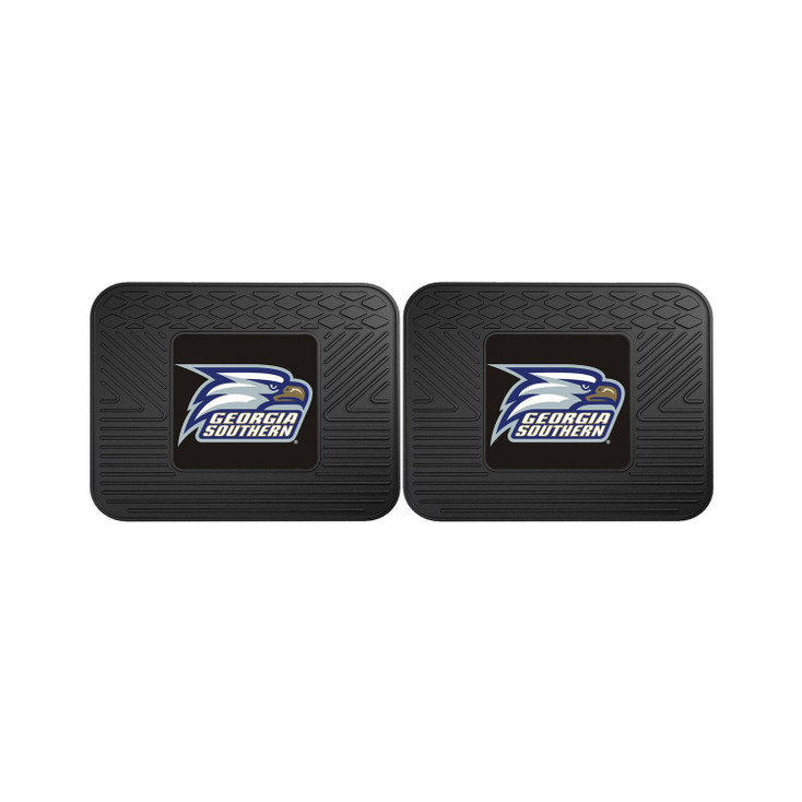 Georgia Southern University Heavy Duty Vinyl Car Utility Mats, Set of 2