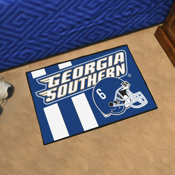 19" x 30" Georgia Southern University Uniform Blue Rectangle Starter Mat