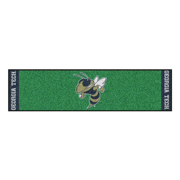 18" x 72" Georgia Tech Yellow Jackets Putting Green Runner Mat