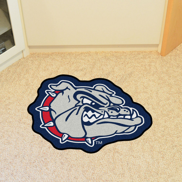 Gonzaga University Mascot Mat - "Bulldog" Logo