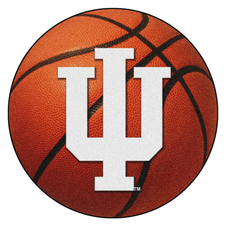 27" Indiana University Basketball Style Round Mat