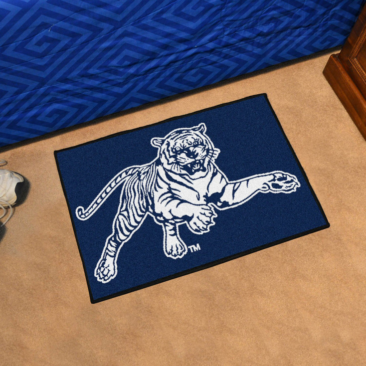 19" x 30" Jackson State University Navy Blue Rectangle Starter Mat