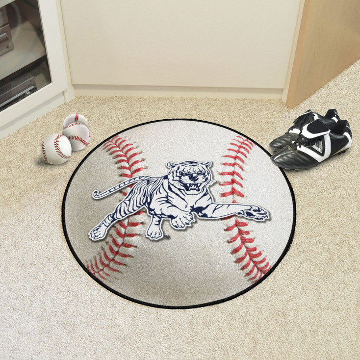 27" Jackson State University Baseball Style Round Mat