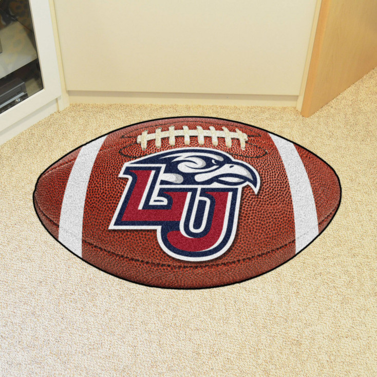 20.5" x 32.5" Liberty University Football Shape Mat