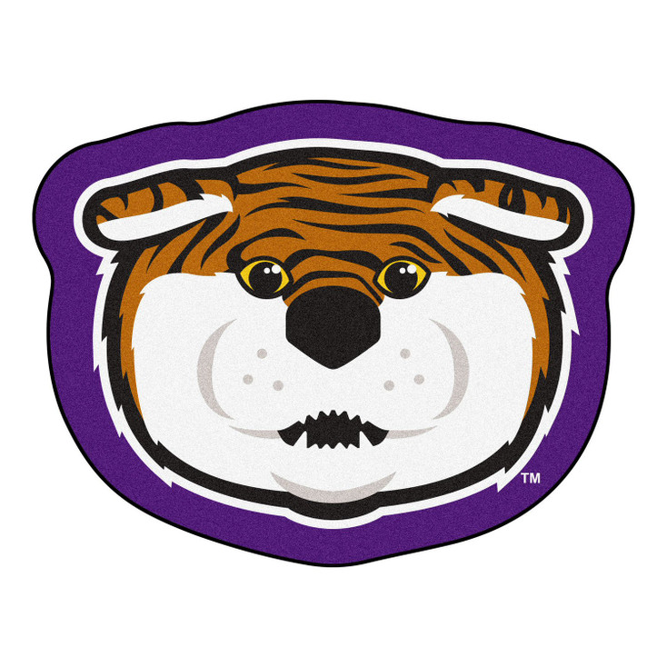 Louisiana State University Mascot Mat - "Mike The Tiger" Logo