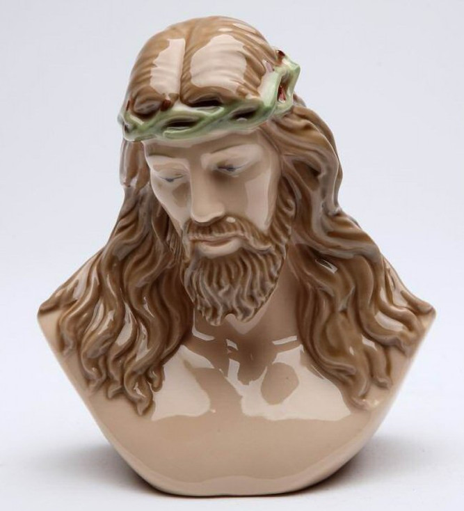 Jesus Bust Porcelain Sculpture