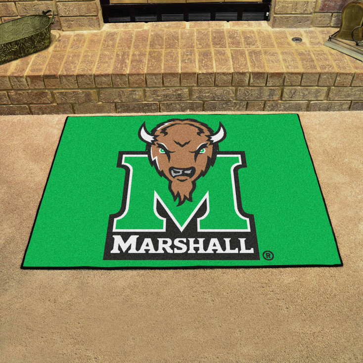 33.75" x 42.5" Marshall University All Star Green Rectangle Mat