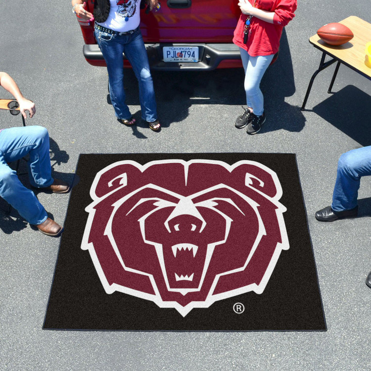 59.5" x 71" Missouri State University Black Tailgater Mat