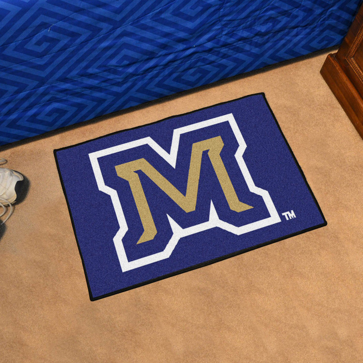 19" x 30" Montana State University Blue Rectangle Starter Mat