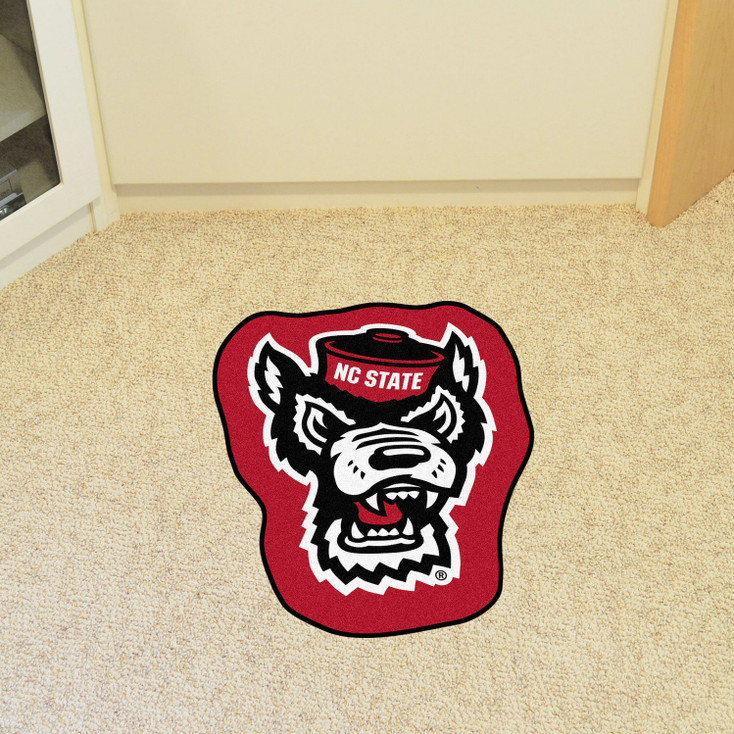 North Carolina State University Mascot Mat - "Wolf" Logo