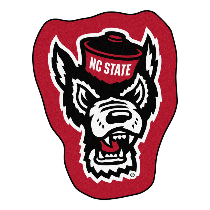 North Carolina State University Mascot Mat - "Wolf" Logo