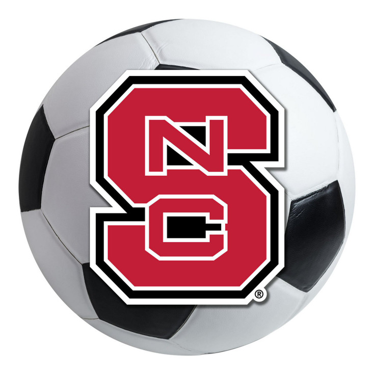 27" North Carolina State University Soccer Ball Round Mat