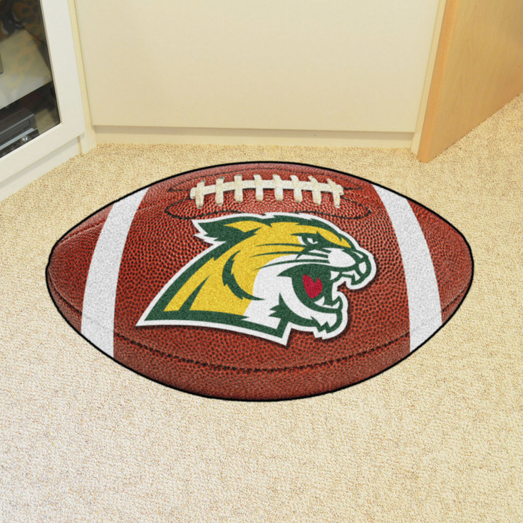 20.5" x 32.5" Northern Michigan University Football Shape Mat