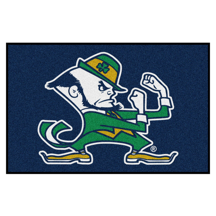 19" x 30" Notre Dame Fighting Irish Logo Rectangle Starter Mat