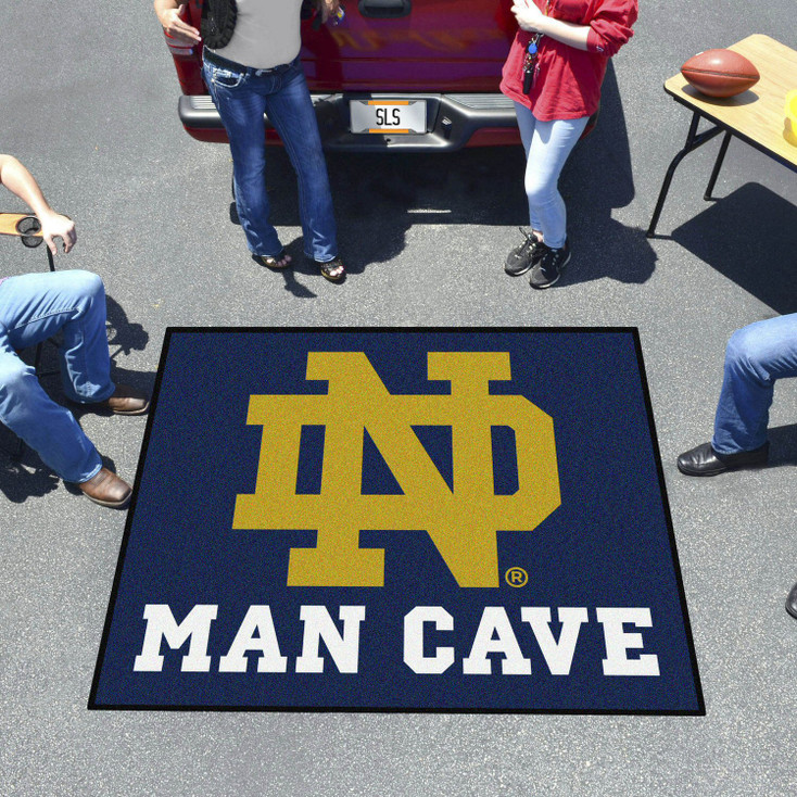 59.5" x 71" Notre Dame Man Cave Tailgater Rectangle Mat