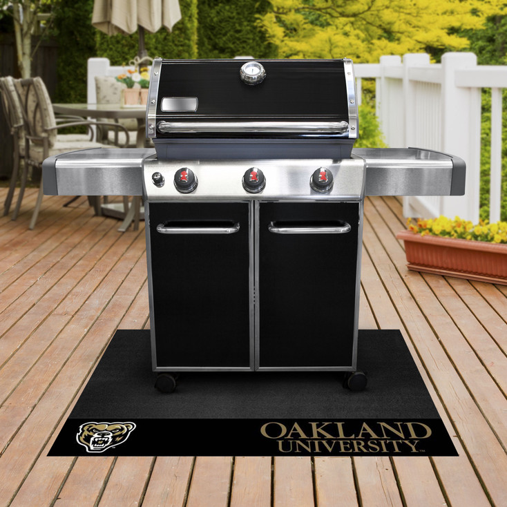 26" x 42" Oakland University Grill Mat