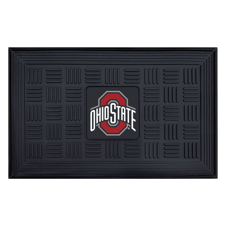 19.5" x 31.25" Ohio State University Medallion Rectangle Door Mat