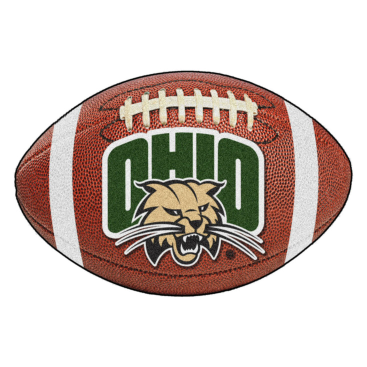 20.5" x 32.5" Ohio University Football Shape Mat